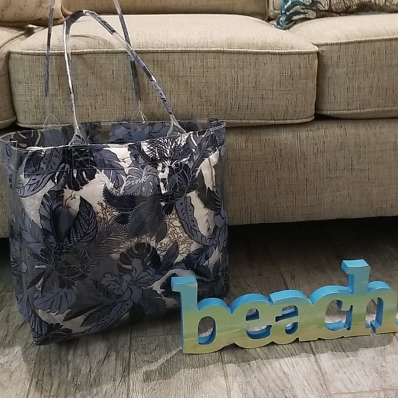 PINK Victoria's Secret Bags Large Victoria Secret Pink Beach Bag